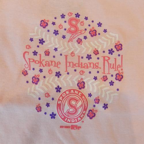 Spokane Indians Infant Pink Creeper