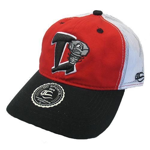 Lansing Lugnuts Outdoor Cap Infielder Mesh Adj. Hat