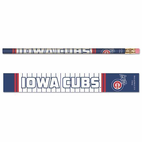 Iowa Cubs Decorated Wood Pencil
