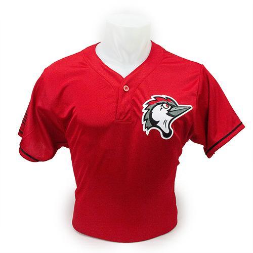 Fayetteville Woodpeckers Men's Alternate Replica Jersey Red