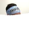 Trenton Thunder Adult Thunder Junk Light Blue Speckled Headband