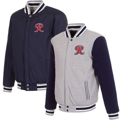 Tacoma Rainiers Navy JH Bomber Reversible Jacket