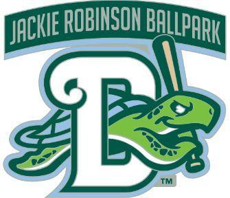 DAYTONA TORTUGAS PRO SPECIALTIES GROUP JACKIE ROBINSON BALLPARK METAL LAPEL PIN