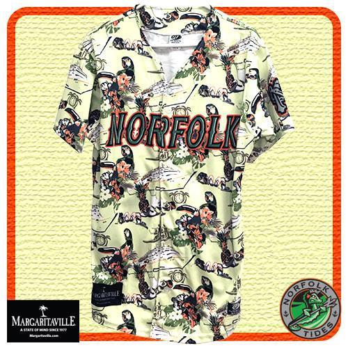 Norfolk Tides Margaritaville Jersey #22