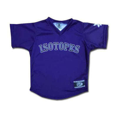 Albuquerque Isotopes Jersey-Tod Purple Replica