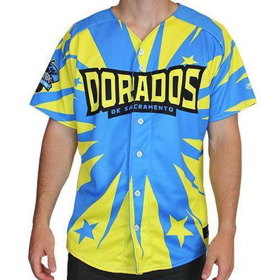 JERSEY DORADOS BLUE/YEL, SACRAMENTO RIVER CATS