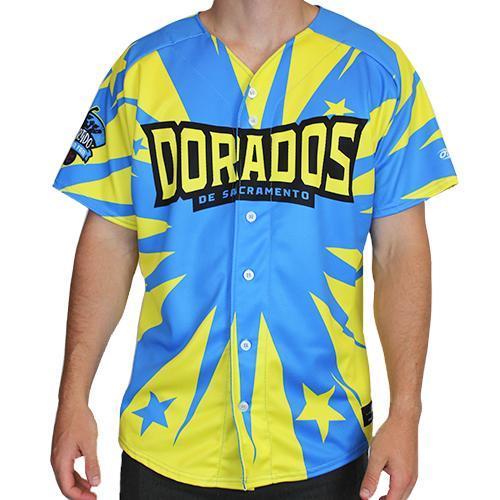 JERSEY DORADOS BLUE/YEL, SACRAMENTO RIVER CATS