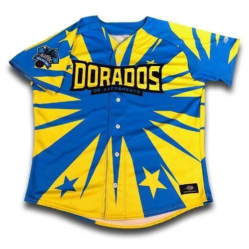 JERSEY DORADOS BLUE/YEL, SACRAMENTO RIVER CATS