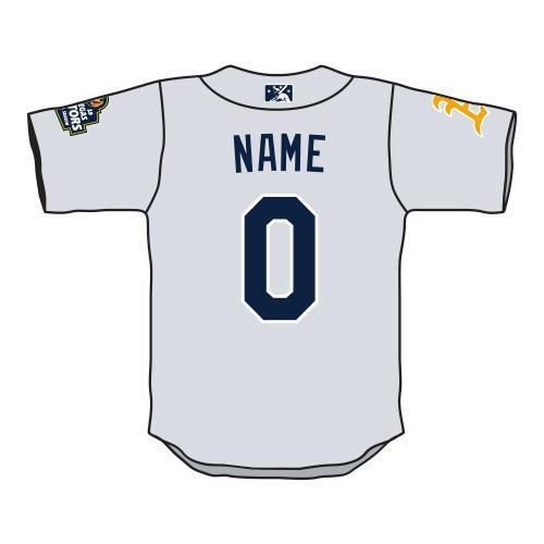 Men's Las Vegas Aviators OT Sports Road Replica Gray Polyester Jersey