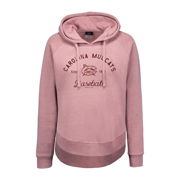 Carolina Mudcats Women's Orchid Jordan Fleece Hood