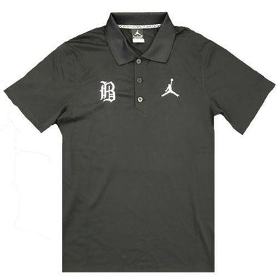 Birmingham Barons Nike Dri-Fit Polo in Black with "B"