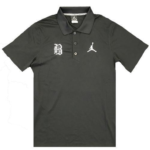 Birmingham Barons Nike Dri-Fit Polo in Black with "B"