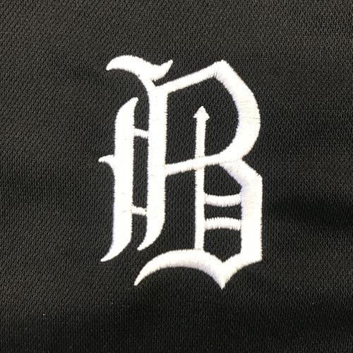 Birmingham Barons Nike Dri-Fit Polo in Black with "B"