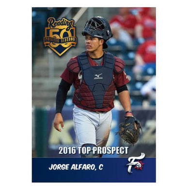Reading Fightin Phils Phillies Futures Game Top 25 Prospect Card Set