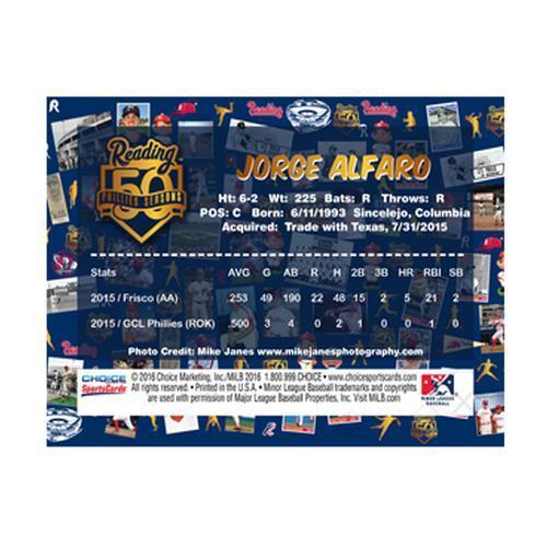 Reading Fightin Phils Phillies Futures Game Top 25 Prospect Card Set