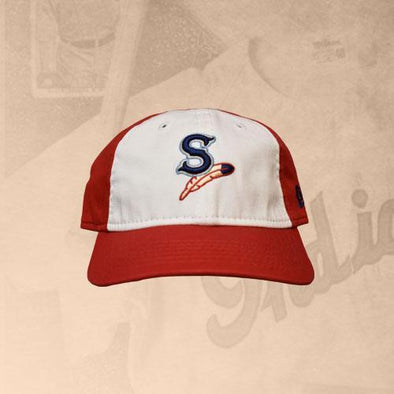 Spokane Indians Kids Core Classic White Adj Cap