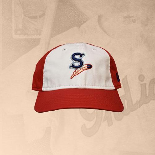 Spokane Indians Kids Core Classic White Adj Cap