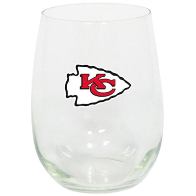 Kansas City Chiefs Wine Glass