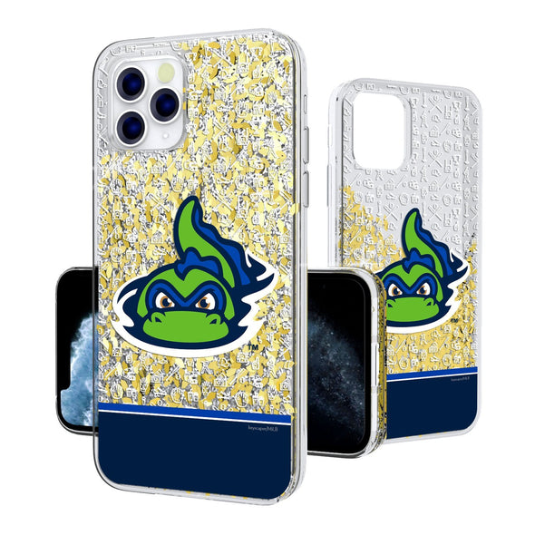 Vermont Lake Monsters Gold Glitter Cell Phone Case (Pre-Sale Item Only)