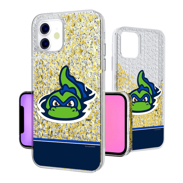 Vermont Lake Monsters Gold Glitter Cell Phone Case (Pre-Sale Item Only)