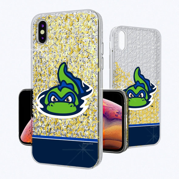 Vermont Lake Monsters Gold Glitter Cell Phone Case (Pre-Sale Item Only)