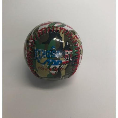 Kingsport Mets Camo Logo Ball