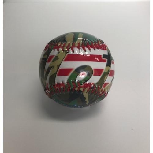 Kingsport Mets Camo Logo Ball