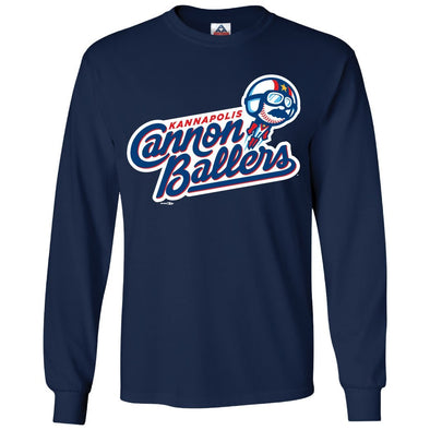 Navy Primary Long Sleeve Tee