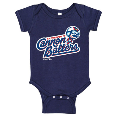 Navy Primary Infant Onesie