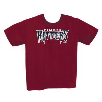 Wisconsin Timber Rattlers Youth Uniform T-Shirt Cardinal