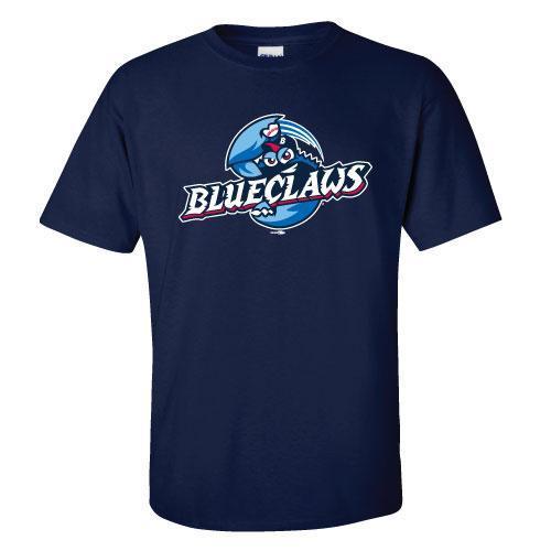 Lakewood BlueClaws Primary Logo Tee