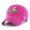 Myrtle Beach Pelicans 47 BRAND LADIES ORCHID BIRDBAT CLEAN UP CAP