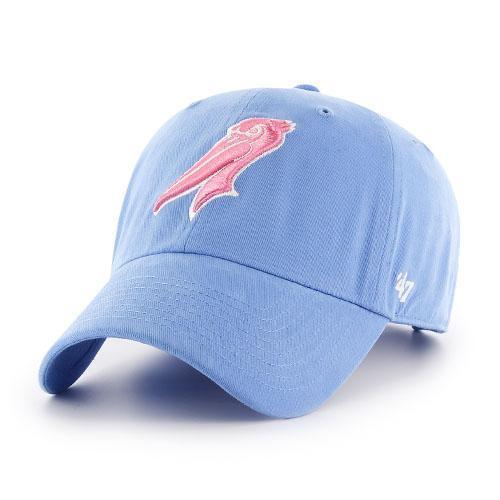 Myrtle Beach Pelicans 47 BRAND LADIES PERIWINKLE NEWPORT CAP