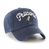 MYRTLE BEACH PELICANS 47 BRAND LADIES NAVY MELODY CAP