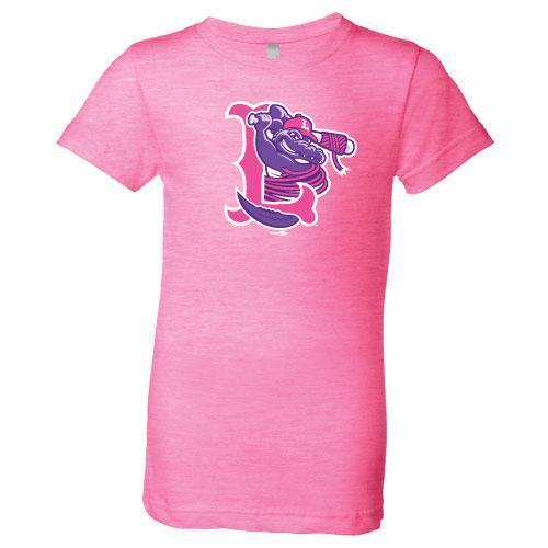 Lowell Spinners Youth Neon Gator Tee