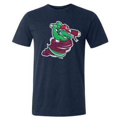 Lowell Spinners Gator Navy Triblend Tee