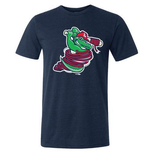 Lowell Spinners Gator Navy Triblend Tee