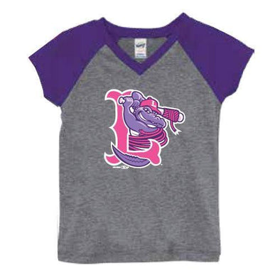 Lowell Spinners I/T Grape Tee