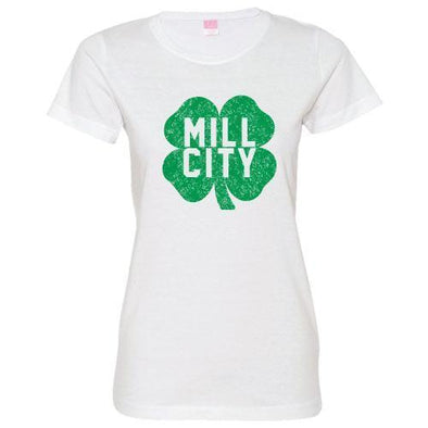 Lowell Spinners Women's Mill City Shamrock Tee