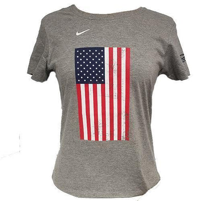 Montgomery Biscuits Ladies Nike Flag Tee