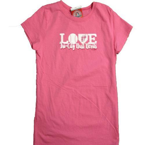 Tri-City Dust Devils Girls Love Tee