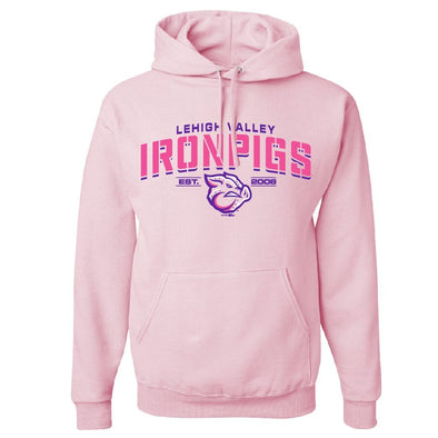 Womens Pink Snip Hoodie