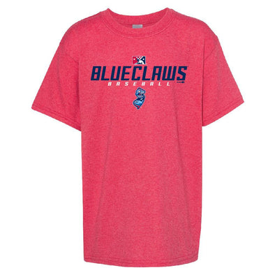 Lakewood BlueClaws Youth Fess Tee