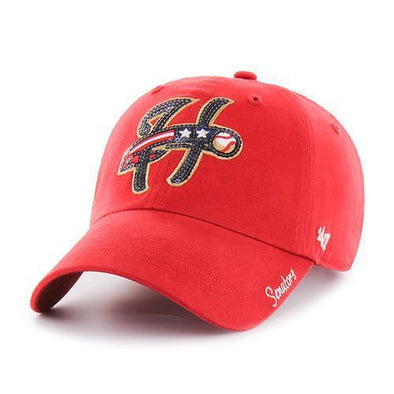 Harrisburg Senators '47 Brand Red Sparkle Cap