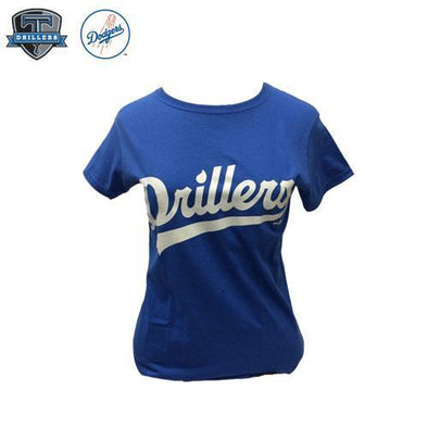 Tulsa Drillers Ladies Script Tee