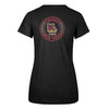 Ladies Black Neon Circle T