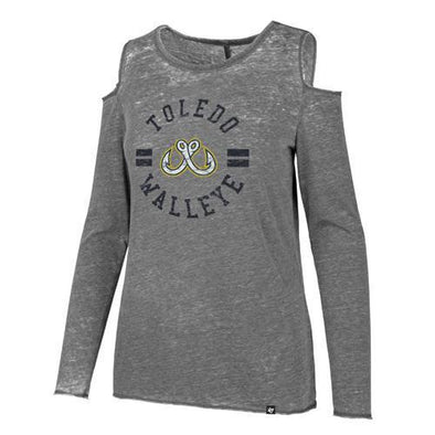 Walleye Ladies Cold Shoulder T