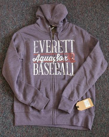 Ladies Heather Purple Full-Zip