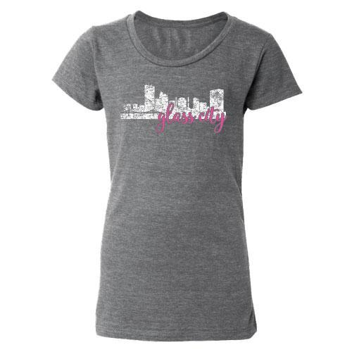 Holy Toledo Ladies Glass City Skyline T