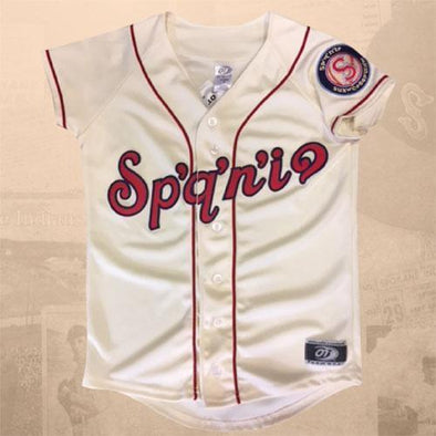 Spokane Indians Ladies Replica Home Jersey